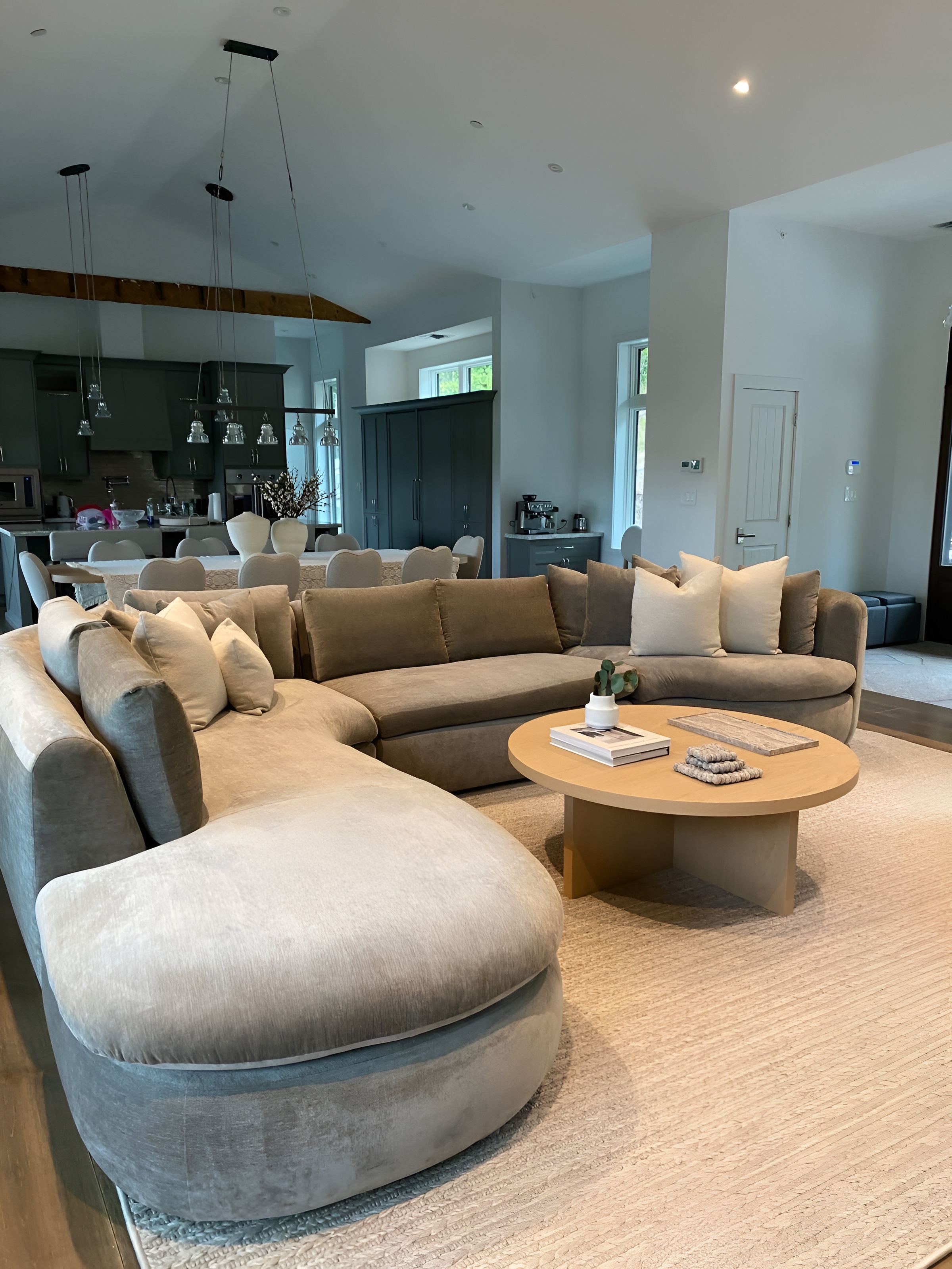 Custom lounge seating by David Wang Custom Furniture