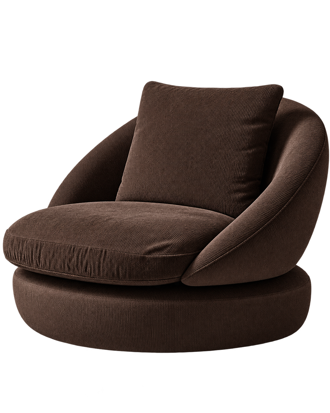 Corduroy Lounge Chair